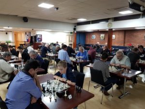 Eight teams of three took part