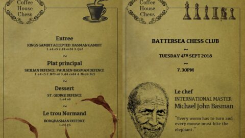 Coffee House Chess with IM Mike Basman