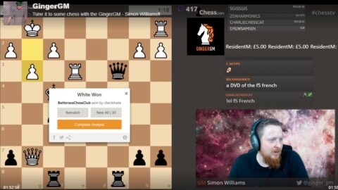 GM Simon Williams consultation match