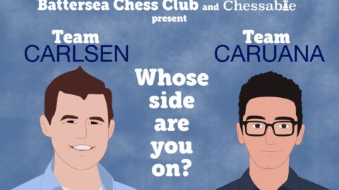 Team Carlsen Vs Team Caruana with Chessable