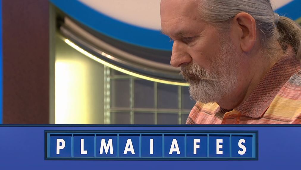 Let’s reveal today’s Countdown conundrum! Which Battersea boy was on telly this week?