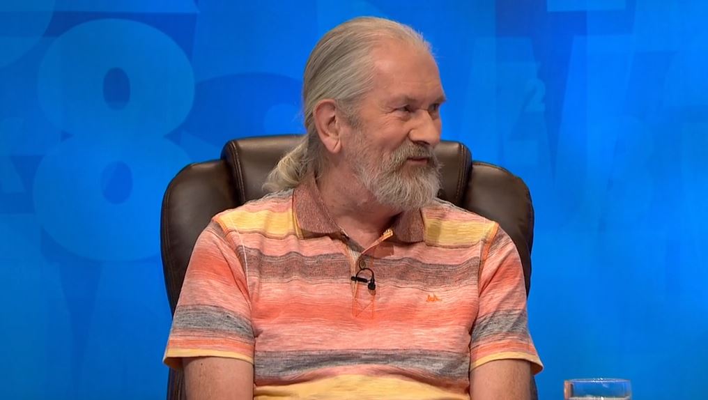 Derek Harvey appearing on Countdown